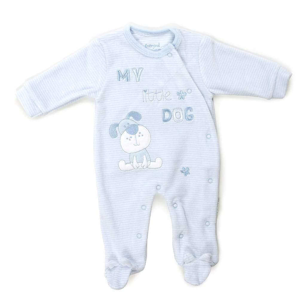 Pijama azul celeste para bebé